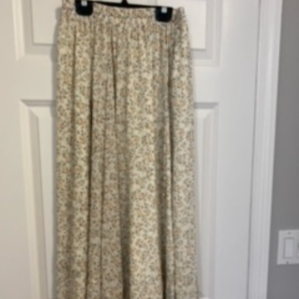 high-low skirt